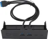 5.25palcový rozbočovač USB na čelním panelu,2 porty Náhled obrázku produktu 1