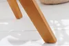 Design Stuhl LOFT antik braun drehbar Gestell aus massivem Produktbild-Vorschau 11