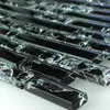 Glasmosaik Fliesen Damasco Schwarz Produktbild-Vorschau 1