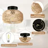 Lampada da soffitto Plafoniera vintage Boho E27 a Anteprima dell’immagine prodotto 3
