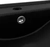 vidaXL Lavabo con foro per rubinetto nero opaco 60x46 cm in Anteprima dell’immagine prodotto 5