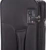 Close-up of a black trolley with a combination lock. Produktbild-Vorschau