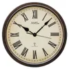 AMS 5977 Horloge murale radio analogique ronde vintage Voir les images du produit 2