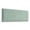 A mint-colored upholstered wall panel is shown against a white background. Anteprima dell’immagine prodotto