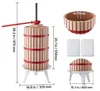 VEVOR Manuelle Beerenpresse 30 L, Weinpresse und Obstpresse Produktbild-Vorschau 8