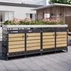 Flieks: box per bidoni della spazzatura da 2 posti con Anteprima dell’immagine prodotto 2