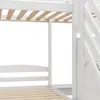 Łóżko na poddaszu Sweiko, 90 x 200 cm, 3 łóżka, drewno Podgląd zdjęcia produktu 19