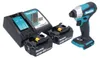 Avvitatore a impulsi a batteria Makita DTD 157 RF 18 V 140 Anteprima dell’immagine prodotto 2