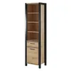 Modernes Wohnzimmer Bücherregal ACCRA-83 in Taurus Eiche Produktbild-Vorschau 1