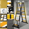Scala telescopica Jopassy 1,9m+1,9m Scala pieghevole Anteprima dell’immagine prodotto 3