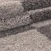 Alfombra para sala de estar, pelo alto, color taupe, Vista previa de la imagen del producto 5