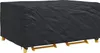 vidaXL Möbelbezug Uni Schwarz 240 x 180 x 100 cm 210D Produktbild-Vorschau 1