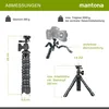 Mantona Armadillo 28 cm Mini Fotostativ, flexibles Pocket Produktbild-Vorschau 4