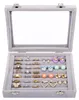 Kurtzy Jewelry Organizer Ring Storage Jewellery Box Grey, Náhled obrázku produktu 1