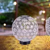 LED Solarleuchte, Kugel, Beton, weiß-grau, schwarz, 20 cm Produktbild-Vorschau 11