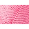 A close-up, detailed view of pink yarn. Produktbild-Vorschau