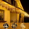 Eisregen Lichterkette 25m Außen1100LED Warmweiß IP44 Produktbild-Vorschau 8
