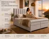 Best For Home Trinity K-10 Boxspringbett| Bett mit Produktbild-Vorschau 5