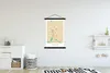 MuchoWow® Textilposter Karte - Leipzig - Vintage - Produktbild-Vorschau 2