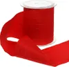 Tischband Rot Crash 100mm x 15m - Dekoband für Weihnachten, Produktbild-Vorschau 1