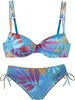 LASCANA Bügel-Bikini blau bedruckt Größe 40 Cup D Produktbild-Vorschau 1