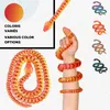 Serpente decorativo XL 80 cm, figura serpente snodabile 3D, Anteprima dell’immagine prodotto 3