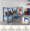 tectake® heavy duty regál s 5 policemi 90,5 x 45,5 x 180,5 Náhled obrázku produktu 6