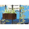kvetináč truhlík s držiakom 38cm BOARDEE FENCYCASE W Náhľad obrázku produktu 9
