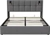 CDGlobal Polsterbett 140x200cm, Boxspringbett mit Produktbild-Vorschau 9