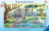 RAVENSBURGER Africké zvieratá puzzle 15 dielov Náhľad obrázku produktu 1