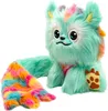 A plush toy monster with multi-colored fur. Produktbild-Vorschau