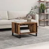 Möbel Couchtisch Altholz 60 x 50 x 40 cm Holzwerkstoff - Produktbild-Vorschau 4