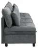 Modulares 4-Sitzer Sofa mit Stauraum unter allen Produktbild-Vorschau 19
