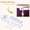 Toilettendeckel Universalgröße Klodeckel Weiß Klobrille O Produktbild-Vorschau 4