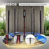 AREBOS Gartentrampolin Ø244 cm | Mit Netz, Leiter & Produktbild-Vorschau 4