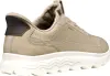 A side view of a beige Geox sneaker with a white sole. Podgląd zdjęcia produktu
