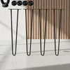 Mucola Tischbeine 4er Set Hairpin Leg Haarnadelbeine Produktbild-Vorschau 1