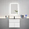 Badezimmer Badmöbel 60 cm Dickes Keramik Waschtisch mit Produktbild-Vorschau 2