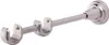A double curtain rod bracket with two holders and a wall mount. Podgląd zdjęcia produktu