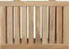 A close-up, top-down view of a wooden laundry basket. Náhled obrázku produktu