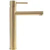 A close-up studio shot of a gold-colored faucet against a white background. Náhled obrázku produktu