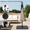 COSTWAY Parasol 300cm, Parapluie avec manivelle, volant, Voir les images du produit 6