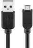 goobay USB 2.0 A/Micro USB 2.0 B Kabel 1.0 m schwarz Náhled obrázku produktu 6