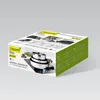 A product box for a cookware set, shown at an angle against a light gray background. Voir les images du produit