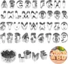 36-teilige Ausstechformen Alphabet Edelstahl Produktbild-Vorschau 1