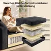 Cord Modulsofa mit Tiefsitz, frei kombinierbares Ecksofa Produktbild-Vorschau 2