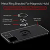 NALIA Schwarze Handy Hülle für iPhone 13, 360° Ring Case Produktbild-Vorschau 5
