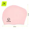 TSUNAMI Silikon Schwimmkappe, Pool Training, unisex, lange Produktbild-Vorschau 3