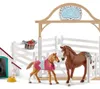 Schleich Horse Club Konie gościnne Hannah z suką Ruby, Podgląd zdjęcia produktu 10