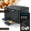 Hriankovač Arendo, 4 krátke štrbiny, na 4 plátky, 1750 W, Náhľad obrázku produktu 3
